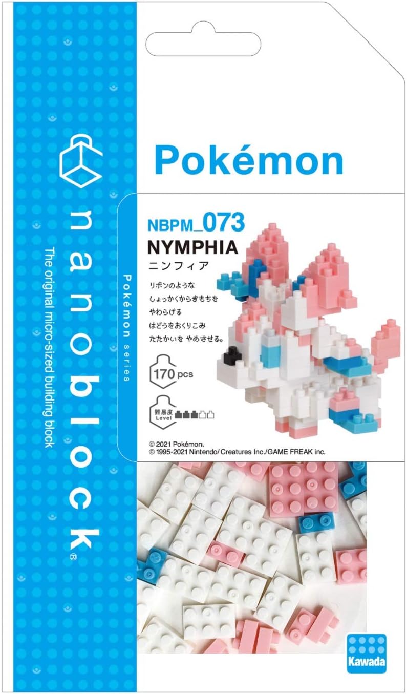 Pokemon Sylveon Nanoblock Constructible Figure